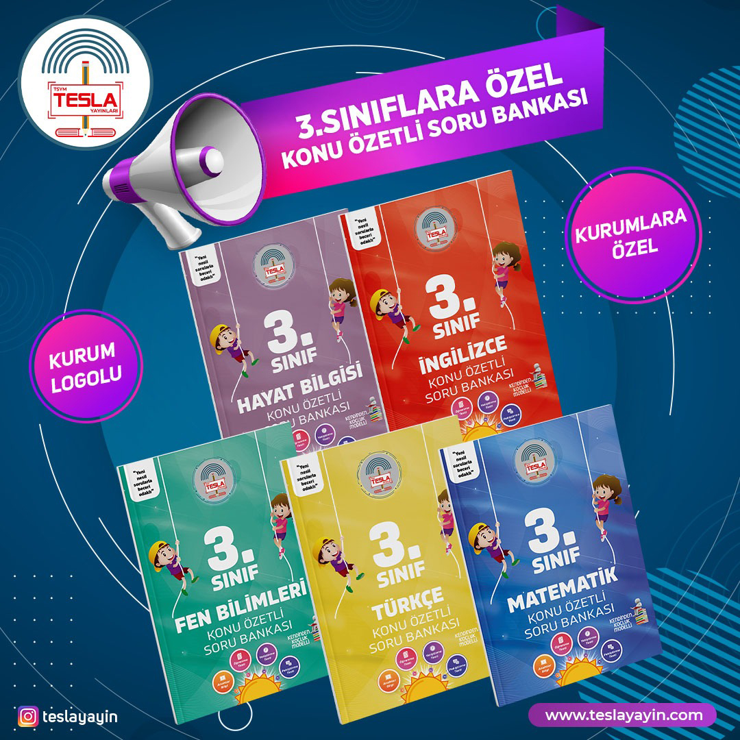 3. Sınıflara Özel Konu Özetli Soru Bankası