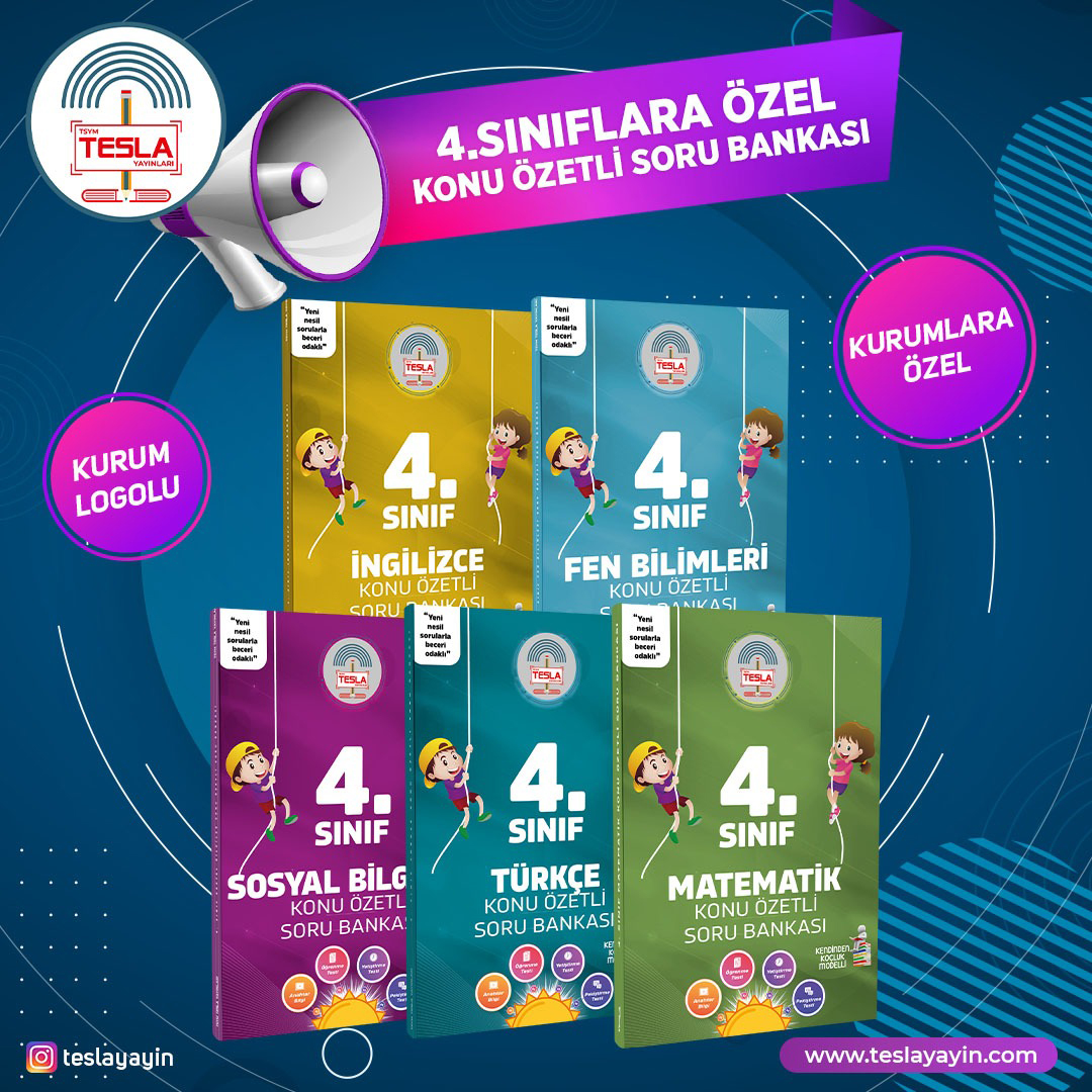 4. Sınıflara Özel Konu Özetli Soru Bankası